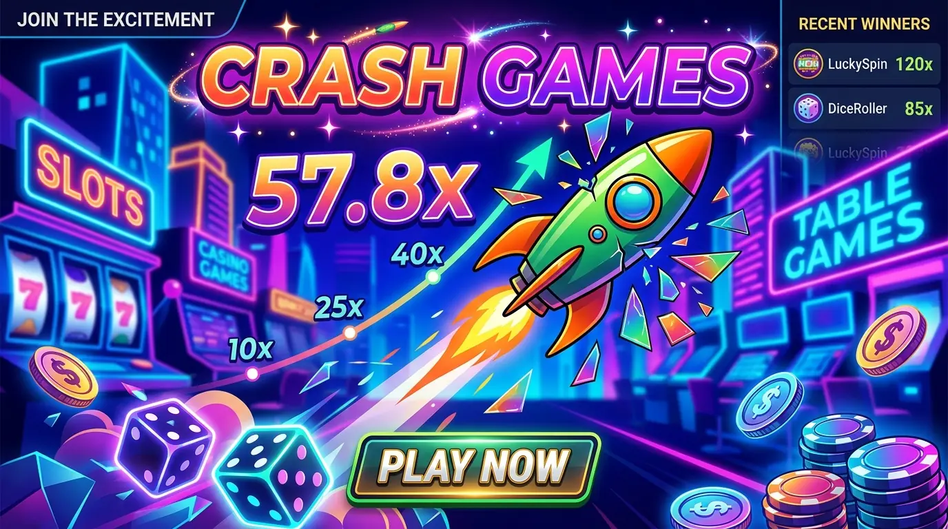 Sg casino crash-pelit